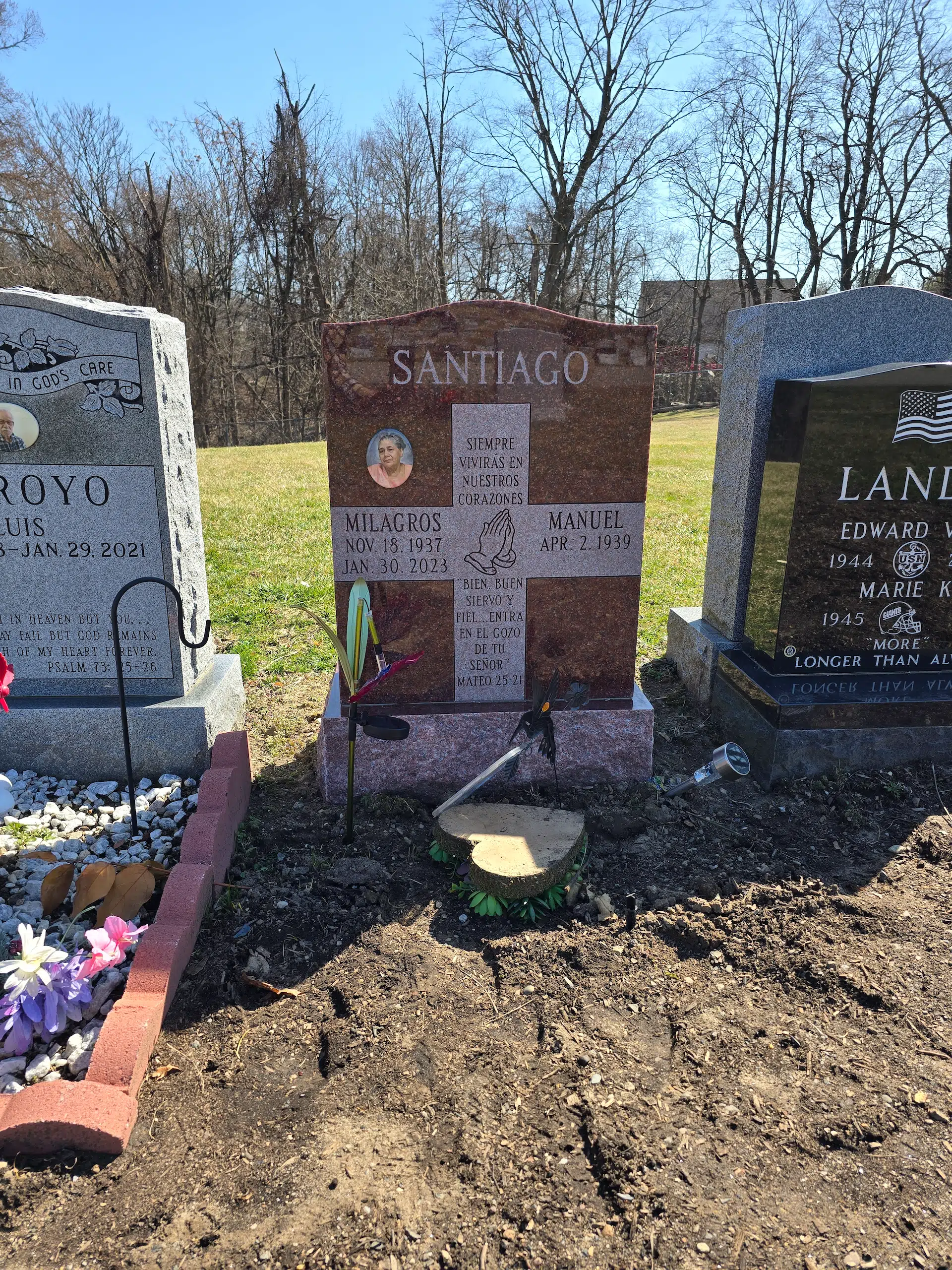 Granite Headstone Maker / Company hand-carved by NJ Headstone Makers in NJ — image 3