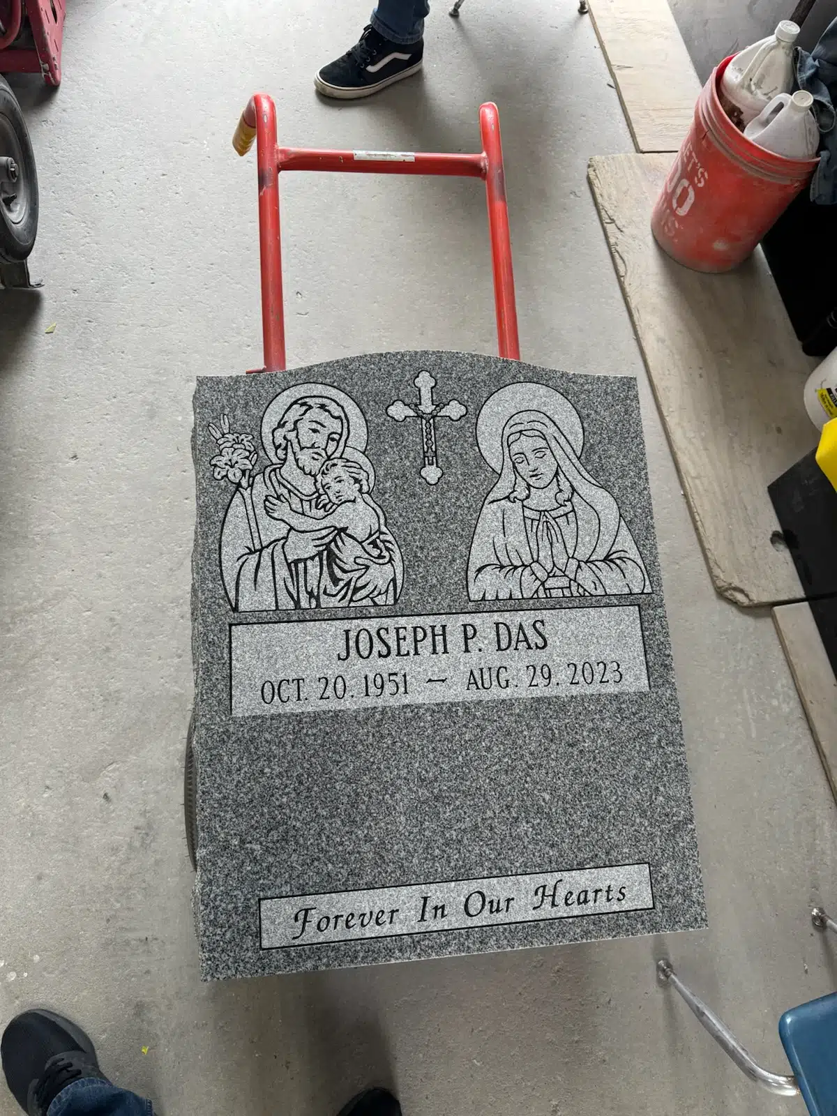 Granite Headstone Maker / Company hand-carved by NJ Headstone Makers in NJ — image 8