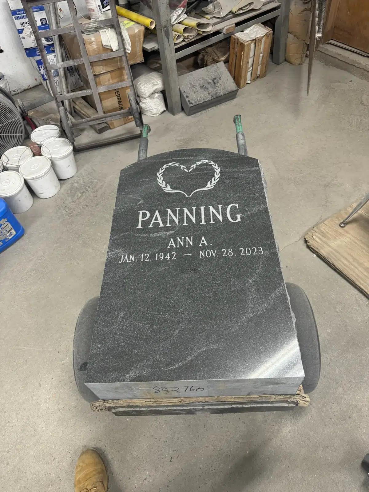 Granite Headstone Maker / Company hand-carved by NJ Headstone Makers in NJ — image 9